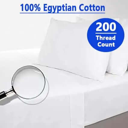 100% Egyptian Cotton Flat Sheet Super Soft Breathable Hypoallergenic Easy Care 200 Thread Count Bed Flat Sheet Hotel Quality Bedding Set (Black, Single) Dazzle Collection uk