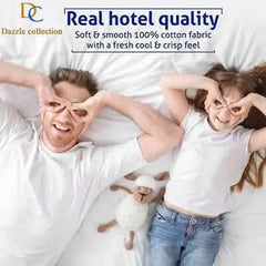 100% Egyptian Cotton Flat Sheet Super Soft Breathable Hypoallergenic Easy Care 200 Thread Count Bed Flat Sheet Hotel Quality Bedding Set (Black, Single) Dazzle Collection uk