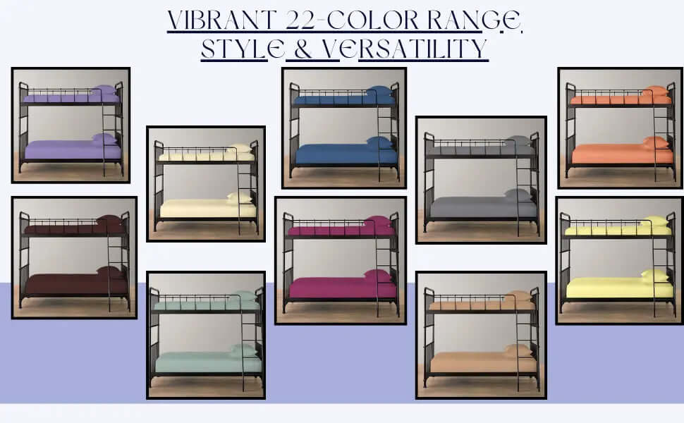 100% Polycotton Bunk Bed Fitted Sheet 2ft 6" (76cmx190cm) Percale Non Iron Easy Care Bottom Sheet RVs | Guest Beds | Caravan Campervan Dazzle Collection uk