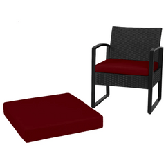 Dazzle Collection Garden Seat Pads Cushions for Rattan Furniture 100% Waterproof Indoor Outdoor Chair Pads Office Garden Patio Chair Cushions Seat Pad Dazzle Collection uk