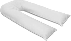 Dazzle Collection Long Body U Shape Pillow Pregnancy Pillows & Maternity Pillow 12 & 9 FT Long Cushion Body Pillow Comfort with Cool Extra Soft (12FT U Pillow) Dazzle Collection