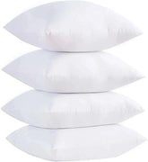 Dazzle Collection Luxury Throw Cushions Inner Pads Anti Allergy Bedding Cushion 100% Virgin Fibre Filling Square Pads Comfort and Support as you Sleep (PACK OF 2 | 12" x 12") Dazzle Collection