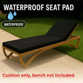 Dazzle Collection Sun Lounger Replacement Cushion Pad Waterproof for Sun Lounger Seat Pad, Deck Pad, Pool, Lawn or Indoor Recliners Pads Soft and Comfy Fibre Filling & Washable Cushion Cover Dazzle Collection uk