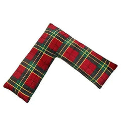 Dazzle Collection V Shaped pillow Teddy Bear Fleece Complete Pillow or Case for support Maternity Back Neck Soft Warm Plush Cosy Pillow Dazzle Collection uk