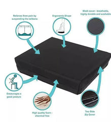 Dazzle Collection Wheelchair Cushions Pressure Relief Soft Foam Waterproof Seat Cushion Dazzle Collection uk