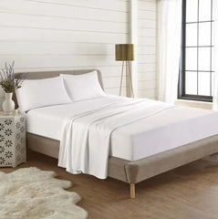 Fitted Sheet 16"/40cm Extra Deep 100% Brushed Cotton Soft Flannelette Deep Fitted Sheets Quality Bedding Set Dazzle Collection