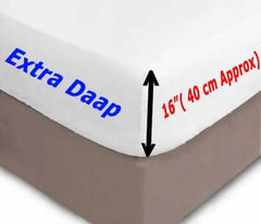 Fitted Sheet 16"/40cm Extra Deep 100% Brushed Cotton Soft Flannelette Deep Fitted Sheets Quality Bedding Set Dazzle Collection