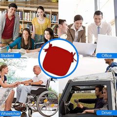 Pack of 4 Chair Seat Pads for Dining Chairs Waterproof Seat Covers Pad, 38 X 38cm Non Slip Kitchen Square Chair Seat Cushions With Ties for Home Dining Room Office Garden Chair pads Dazzle Collection