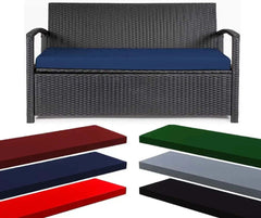 Waterproof Garden Seat Pad For 2/3 Seater Bench Cushions Pads Dazzle Collection uk