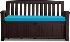 Waterproof Garden Bench Cushion fit for 128cmX50cmX5cm Iceni Keter, Eden & Storage Bench Pads Dazzle Collection uk