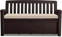 Waterproof Garden Bench Cushion fit for 128cmX50cmX5cm Iceni Keter, Eden & Storage Bench Pads Dazzle Collection uk