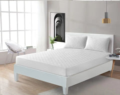 100% Polycotton Quilted Mattress Protector Fitted Sheet Ultra Soft Hypoallergenic Noise-Free Bedding Stretches Up to 30cm Deep Mattress Topper ‎Dazzle Collection