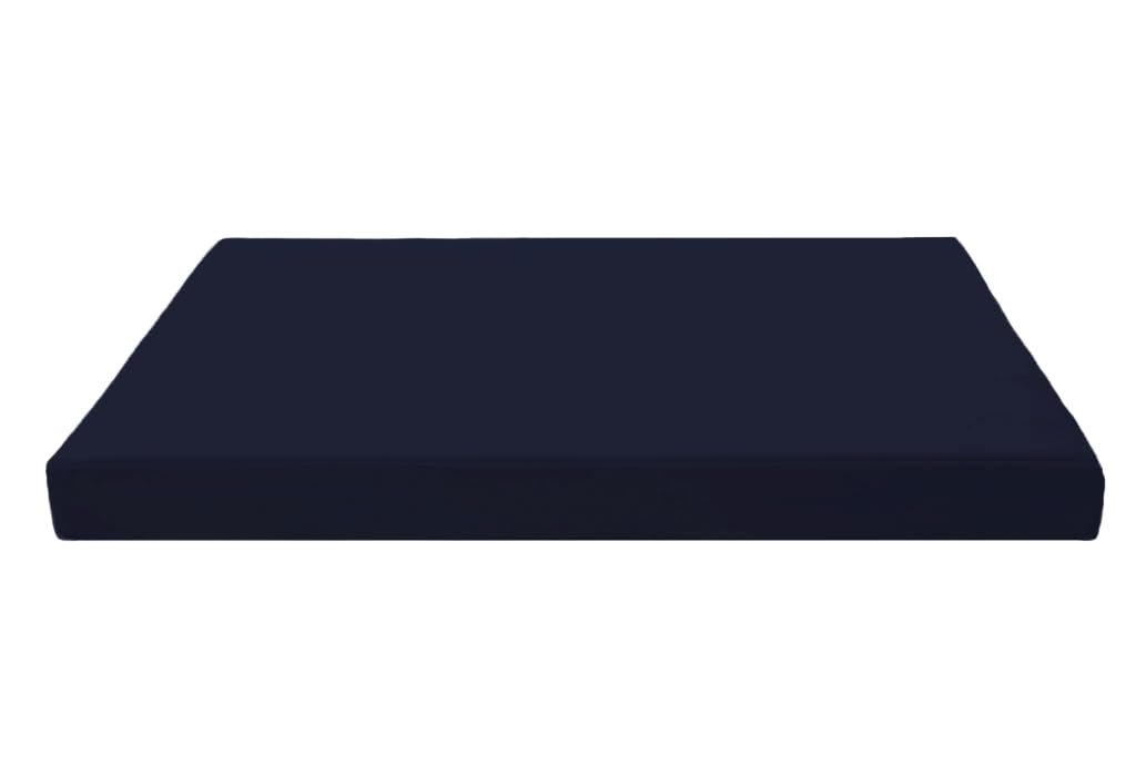 Dazzle Collection Premium Dog Bed Cushion Waterproof Cover Orthopaedic Comfort and Quality Pet Bed Memory Foam for Large Dogs, with Washable & Removable Zipped Cover (Small (77 x 52 x 5cm), Navy) Dazzle Collection uk