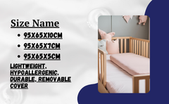 Dazzle Collection Super Soft Cot Bed Mattress Breathable Foam Extra Thick and Cushy Comfortable Washable Mattress ‎Dazzle Collection