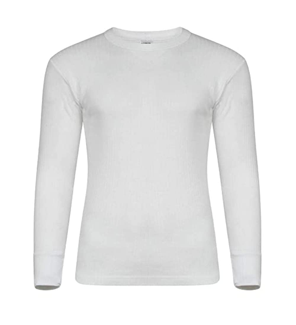 Dazzle Collection Men's Long John Lightweight Thermal Underwear Set Long Sleeve Top and Trousers Warm Bottom Heat Suit for Winters Dazzle Collection uk