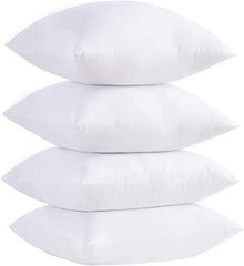 Dazzle Collection Luxury Throw Cushions Inner Pads Anti Allergy Bedding Cushion 100% Virgin Fibre Filling Square Pads Comfort and Support as you Sleep (PACK OF 2 | 12" x 12") ‎Dazzle Collection