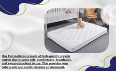 Dazzle Collection Super Soft Cot Bed Mattress Breathable Foam Extra Thick and Cushy Comfortable Washable Mattress ‎Dazzle Collection
