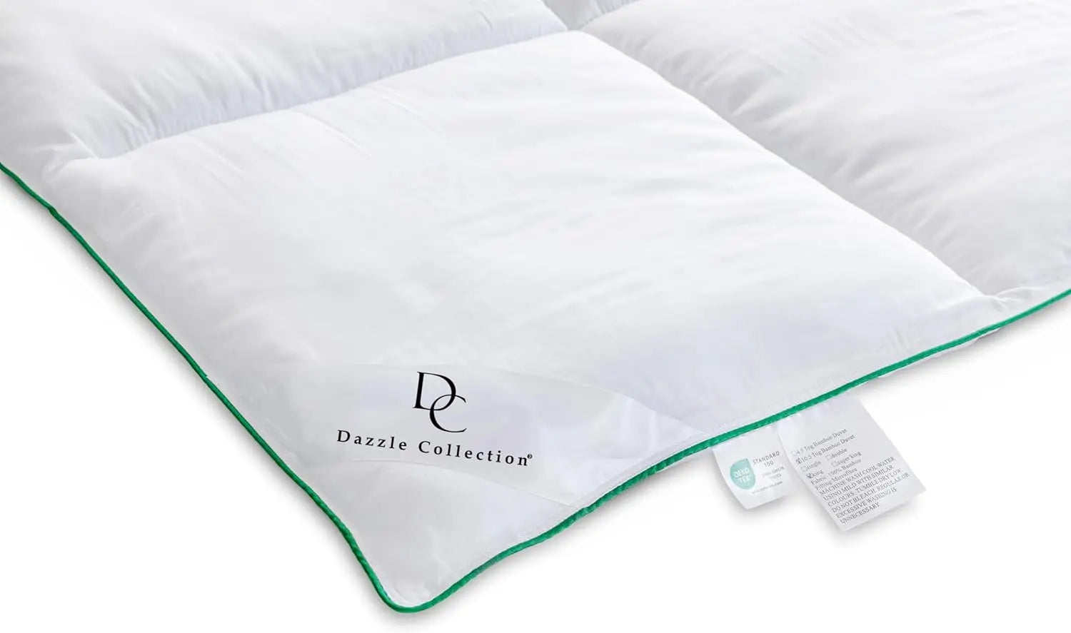 Dazzle Collection 100% Bamboo Cotton Duvet 4.5 Tog, 10.5 Tog Anti Allergy Feels Like Down Duvet Hypoallergenic, Super Soft Best Hotel Quality Duvet for Winter Warm Cool Sleepers (Super King 10.5 Tog) Dazzle Collection uk