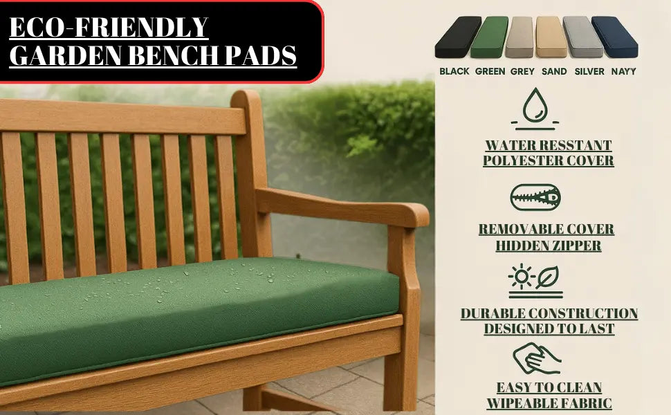 Dazzle Collection 3 Pieces Replacement Cushions Set For Rattan Chairs Sofa Patio Seat Pads Waterproof Outdoor Garden Furniture Comfy Cushions Lightweight and Durable Dazzle Collection