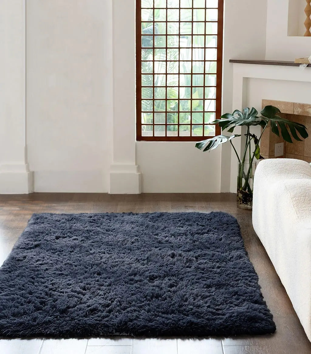 Dazzle Collection Cuddles Rug Floor Mat for Living Room Bedroom Non-Slip Long Thick Pile Faux Fur Fleece Hug Snug Fluffy Shaggy Area Floor Carpets ‎Dazzle Collection