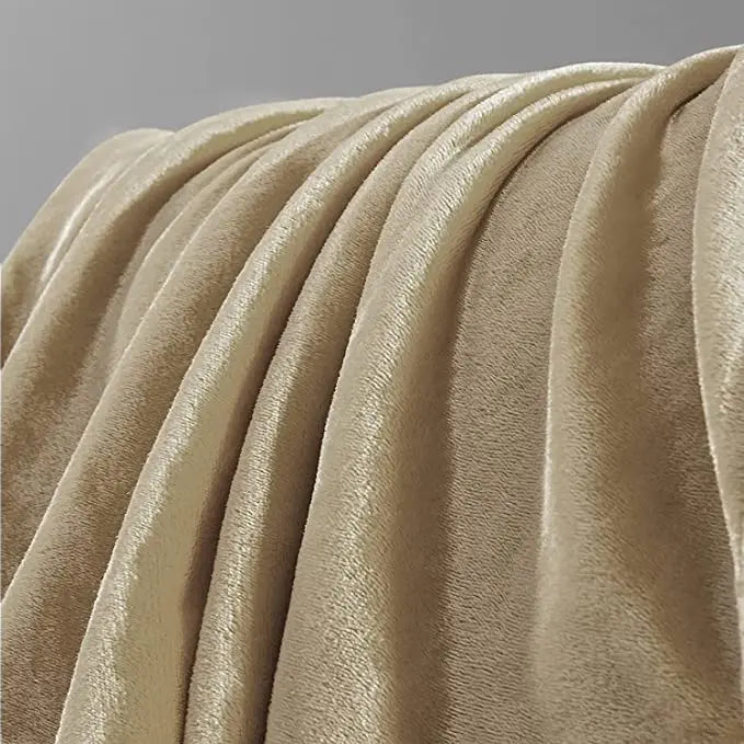 Dazzle Collection Fleece throw Blanket Flannel Versatile Blanket Fluffy Soft Throw for Bed and Chaise Warm Cozy Plush Reversible Microfiber Blanket (Mauve, 150 x 200 cm) Dazzle Collection uk