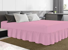 Dazzle Collection Frilled Valance Fitted Sheet  Easy Care 100% Polycotton Valance Sheet For Single to Super King Size Bed Sheet Machine Washable Dazzle Collection uk