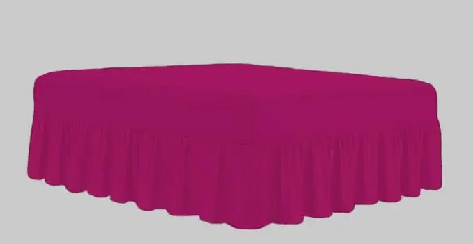 Dazzle Collection Frilled Valance Fitted Sheet  Easy Care 100% Polycotton Valance Sheet For Single to Super King Size Bed Sheet Machine Washable Dazzle Collection uk