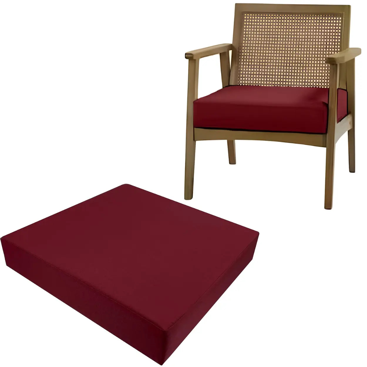 Dazzle Collection Garden Seat Pads Seat Cushions Waterproof Outdoor Indoor Seat Cushion Rattan Cushion Chair Seat Pads Garden Patio Chair Cushions Dazzle Collection uk