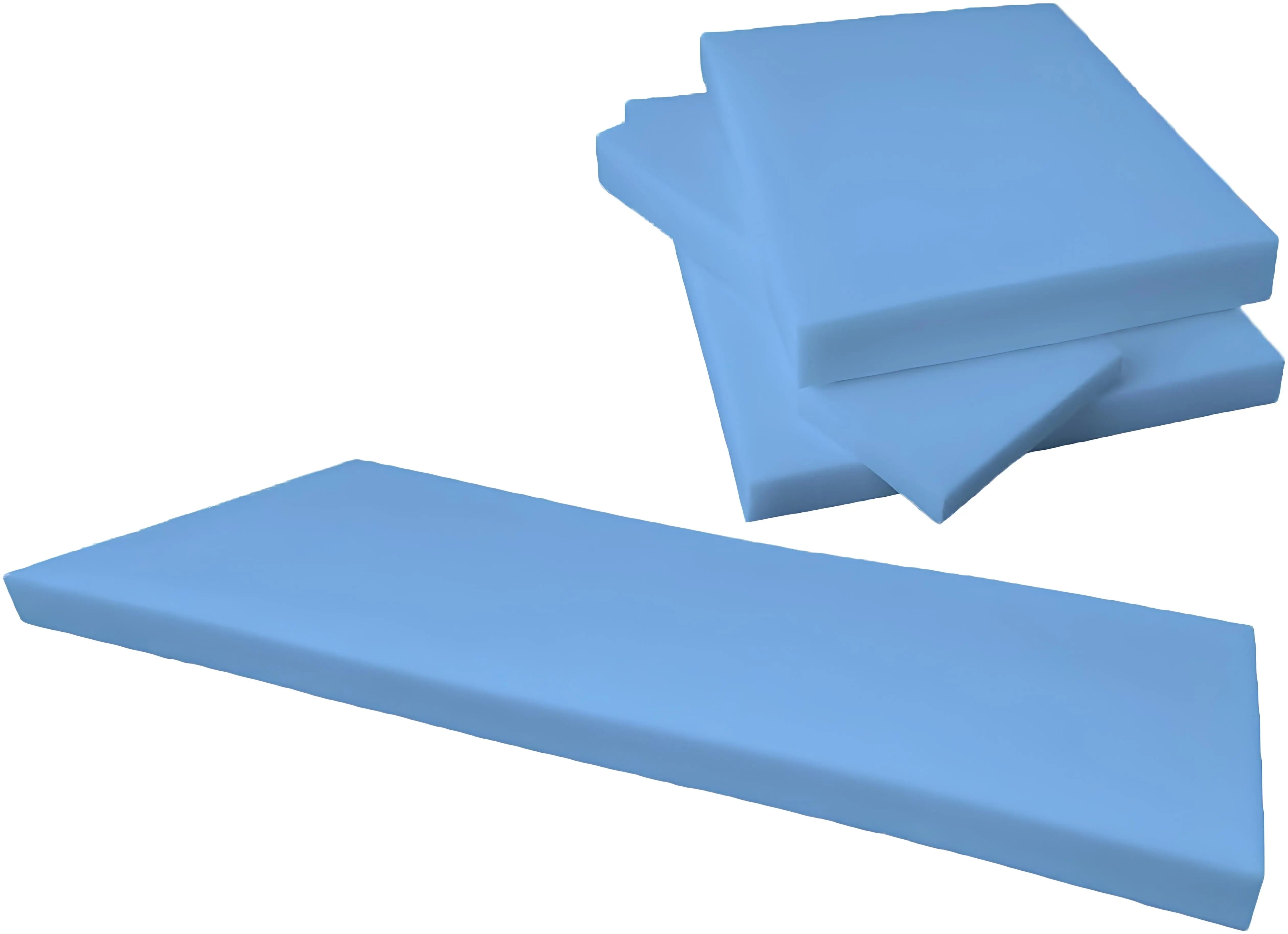Dazzle Collection High Density Upholstery Blue Foam Cut to Any Size for Cushions, Seat Pad Seating, Dining Seat, Stool Chair, DIY Art and Craft and Other Upholstery Use Foam Dazzle Collection uk