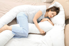Dazzle Collection Long Body U Shape Pillow Pregnancy Pillows & Maternity Pillow 12 & 9 FT Long Cushion Body Pillow Comfort with Cool Extra Soft (12FT U Pillow) ‎Dazzle Collection