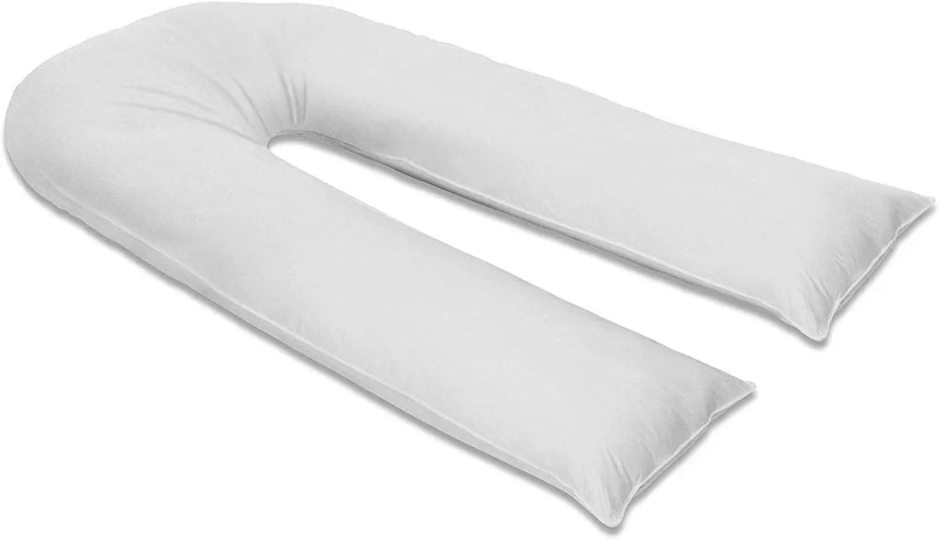 Dazzle Collection Long Body U Shape Pillow Pregnancy Pillows & Maternity Pillow 12 & 9 FT Long Cushion Body Pillow Comfort with Cool Extra Soft (12FT U Pillow) ‎Dazzle Collection