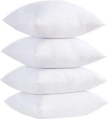Dazzle Collection Luxury Throw Cushions Inner Pads Anti Allergy Bedding Cushion 100% Virgin Fibre Filling Square Pads Comfort and Support as you Sleep (PACK OF 2 | 12" x 12") ‎Dazzle Collection