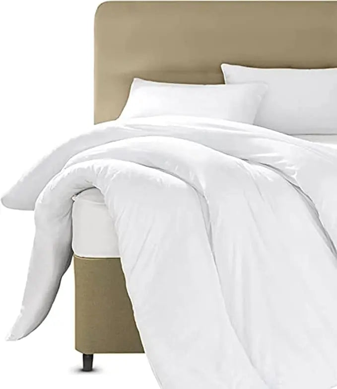 Dazzle Collection Plain Dyed DUVET COVER SET with Matching Pillowcases Luxury 100% PolyCotton Bedroom Bedding Bed Set Easy Care UK Sizes Bedding Set Dazzle Collection uk