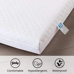 Dazzle Collection Super Soft Cot Bed Mattress Breathable Foam Extra Thick and Cushy Comfortable Washable Mattress ‎Dazzle Collection