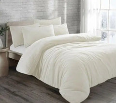 Dazzle Collection Teddy Fleece Duvet Cover with Pillow Case Set Quilt Cover Soft | Cozy | Warm Thermal Bedding Teddy Bear Duvet Cover ‎Dazzle Collection