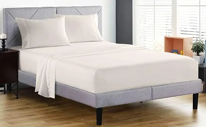 Fitted Sheet 100% Egyptian Cotton 200 Thread Count 25cm Deep Fitted Bed Sheet Hotel Quality Soft & Crisp Cotton Bedding Set Dazzle Collection uk