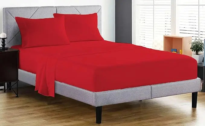 Fitted Sheet 100% Egyptian Cotton 200 Thread Count 25cm Deep Fitted Bed Sheet Hotel Quality Soft & Crisp Cotton Bedding Set Dazzle Collection uk