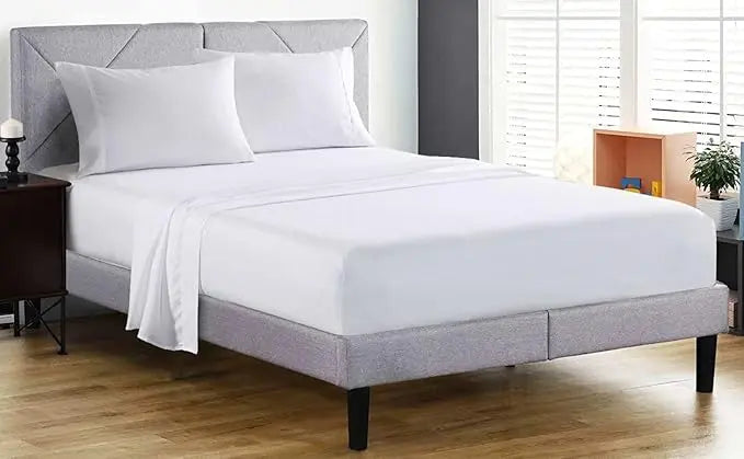 Fitted Sheet 100% Egyptian Cotton 200 Thread Count 25cm Deep Fitted Bed Sheet Hotel Quality Soft & Crisp Cotton Bedding Set Dazzle Collection uk