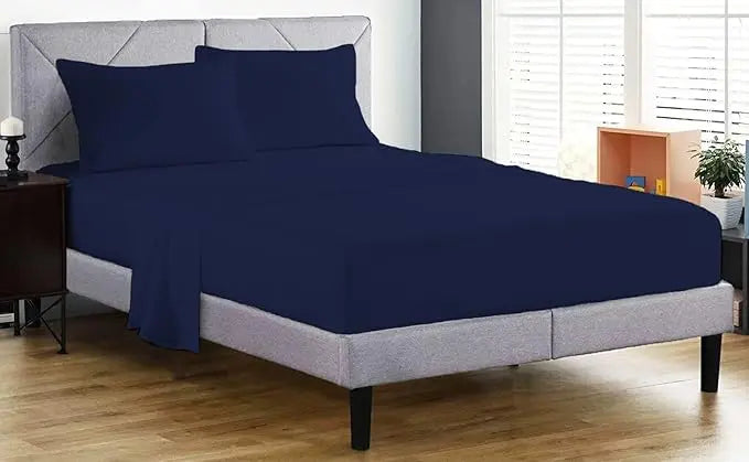 Fitted Sheet 100% Egyptian Cotton 200 Thread Count 25cm Deep Fitted Bed Sheet Hotel Quality Soft & Crisp Cotton Bedding Set Dazzle Collection uk