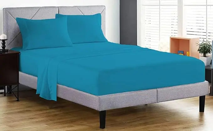 Fitted Sheet 100% Egyptian Cotton 200 Thread Count 25cm Deep Fitted Bed Sheet Hotel Quality Soft & Crisp Cotton Bedding Set Dazzle Collection uk