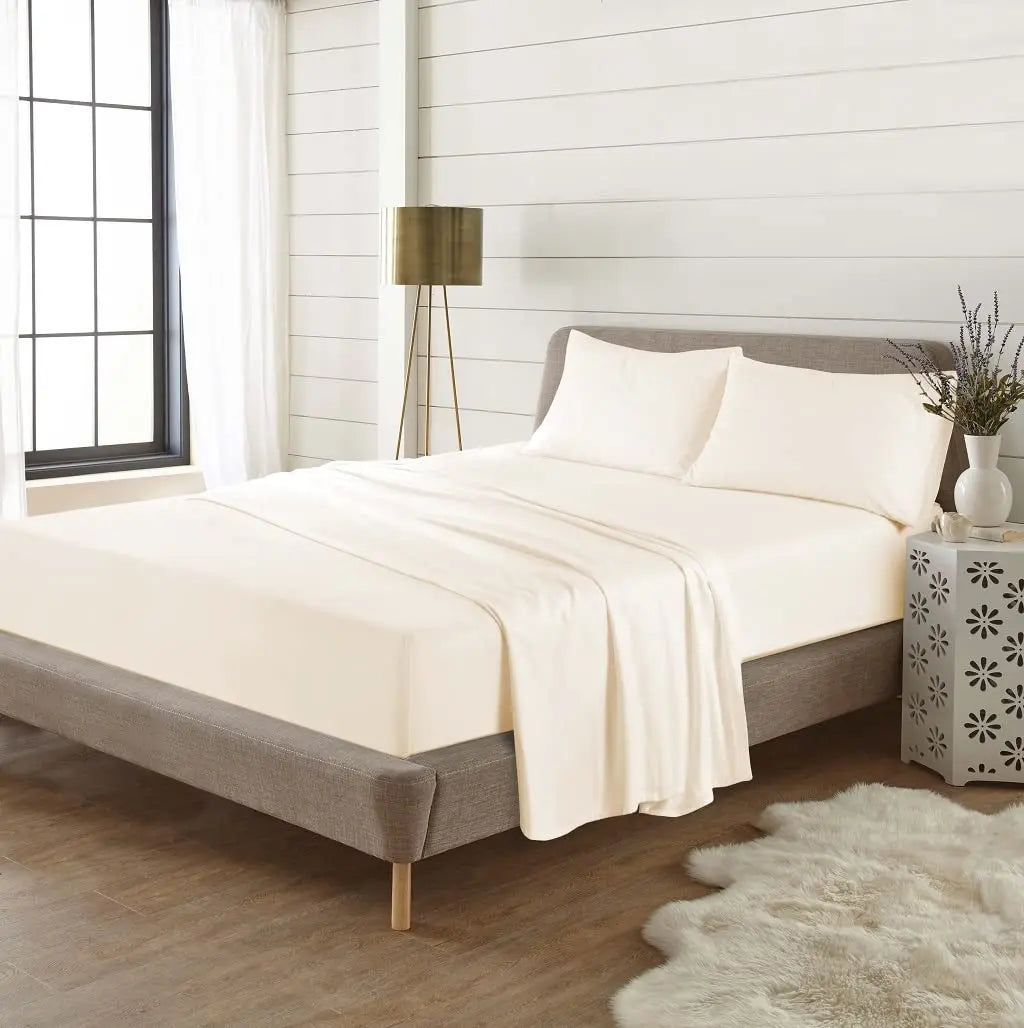 Flat Sheet 100% Brushed Cotton Luxury Thermal Soft and Cozy Flannelette Flat Sheets Quality Bedding Set Dazzle Collection uk