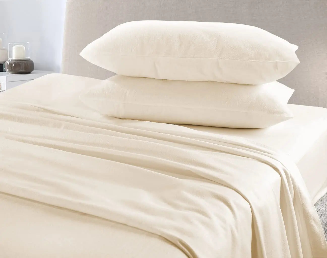 Flat Sheet 100% Brushed Cotton Luxury Thermal Soft and Cozy Flannelette Flat Sheets Quality Bedding Set Dazzle Collection uk