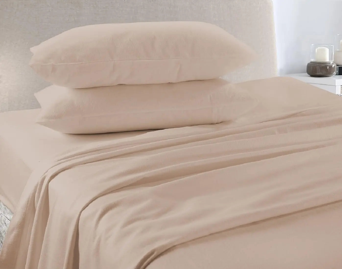 Flat Sheet 100% Brushed Cotton Luxury Thermal Soft and Cozy Flannelette Flat Sheets Quality Bedding Set Dazzle Collection uk