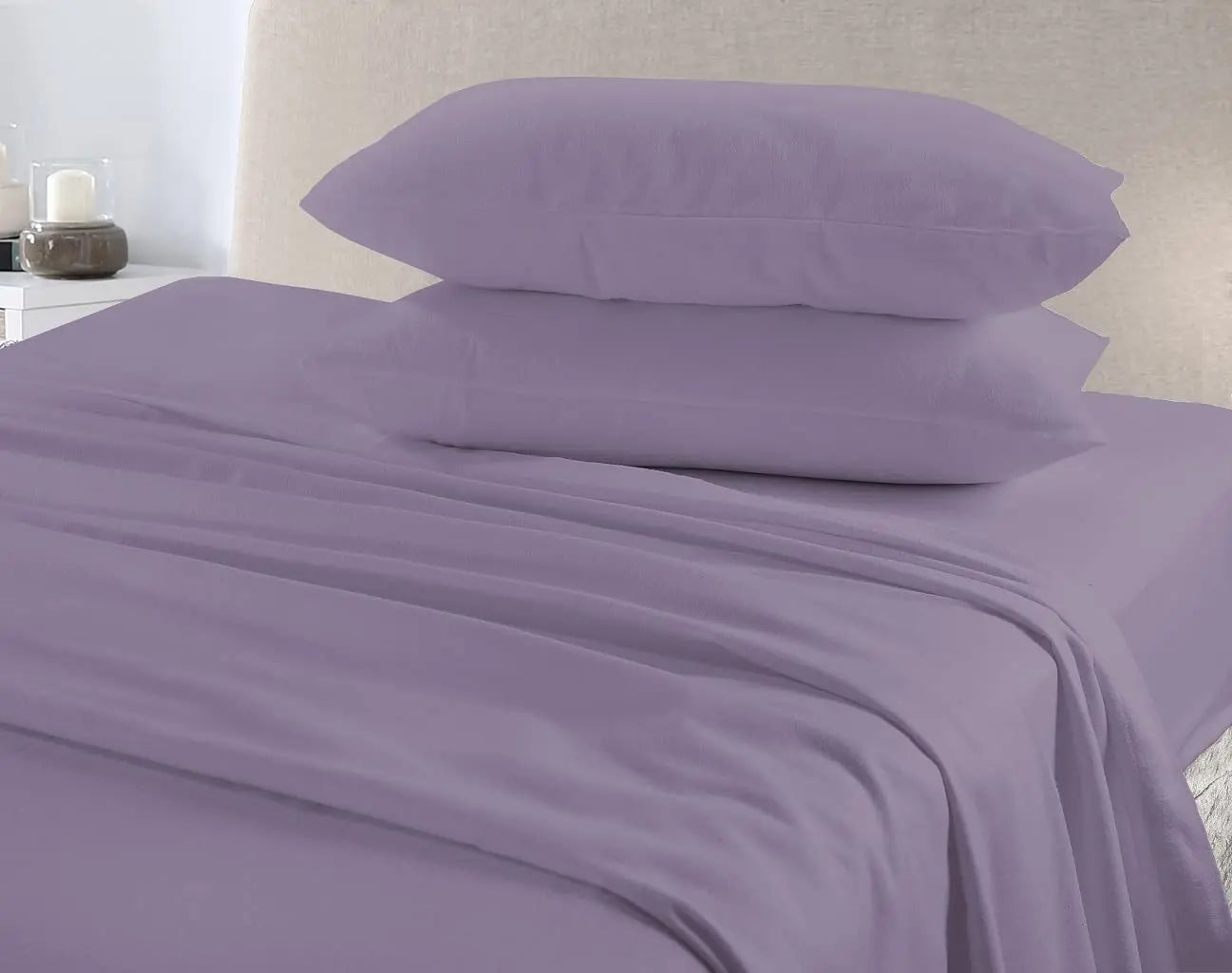 Flat Sheet 100% Brushed Cotton Luxury Thermal Soft and Cozy Flannelette Flat Sheets Quality Bedding Set Dazzle Collection uk