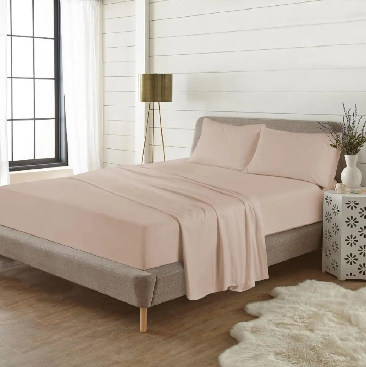 Flat Sheet 100% Brushed Cotton Luxury Thermal Soft and Cozy Flannelette Flat Sheets Quality Bedding Set Dazzle Collection uk