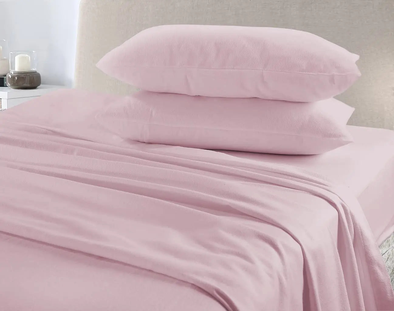 Flat Sheet 100% Brushed Cotton Luxury Thermal Soft and Cozy Flannelette Flat Sheets Quality Bedding Set Dazzle Collection uk