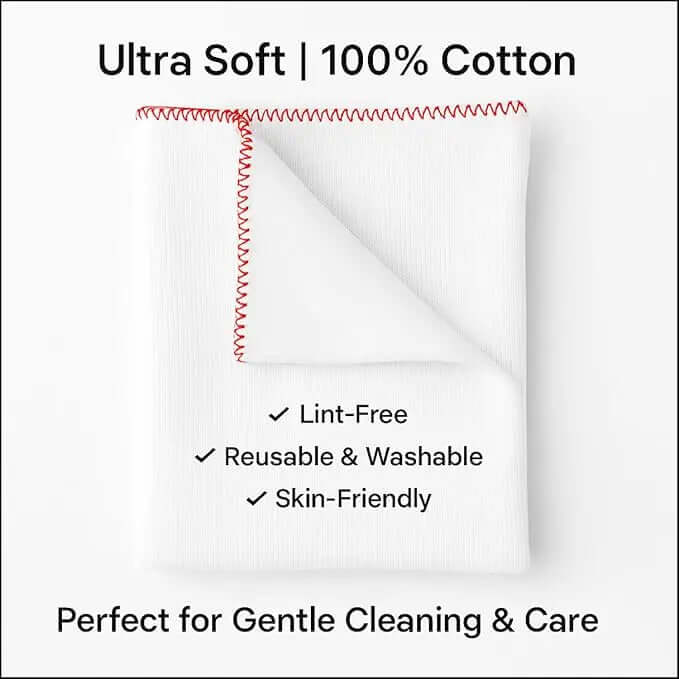 Jumbo Dish Cloths Extra Large Double Layered 100% Soft Cotton 40x50cm for Kitchen Cloth, Cloths to Clean Surfaces Glass, Furniture, Mirror, Microfibre Cleaning Cloth Dish Cloth Pack Dazzle Collection uk
