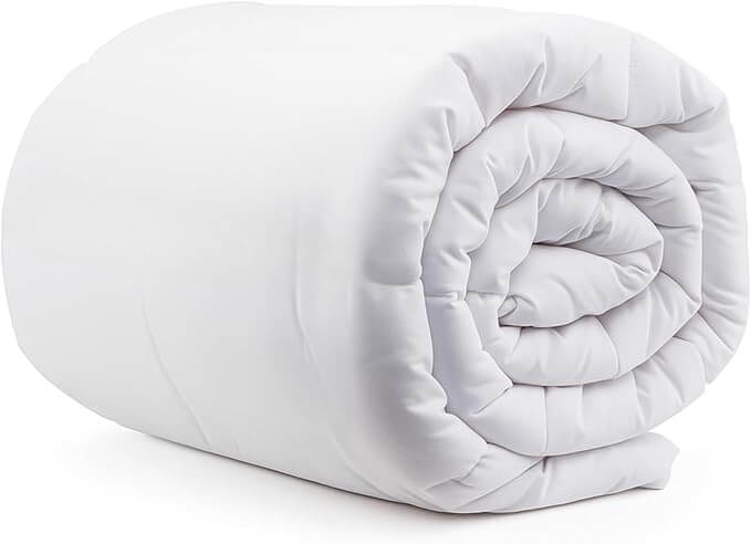 Luxury Duvet Soft Microfiber Filled Fluffy Hollowfiber Anti-Allergy Best For All Seasons Extra Deep Sleep Quilt Duvet For Home & Hotel