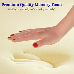 Memory Foam Mattress Toppers Premium Quality Orthopaedic Standard UK In 1"& 2" Thicknesses Available Soft & Comfortable Memory Foam Durable Topper