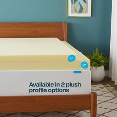 Memory Foam Mattress Toppers Premium Quality Orthopaedic Standard UK In 1"& 2" Thicknesses Available Soft & Comfortable Memory Foam Durable Topper